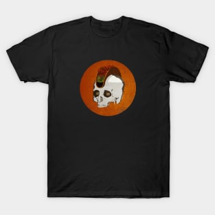 The Original Punk Rock Taco with Mohawk Skull! T-Shirt